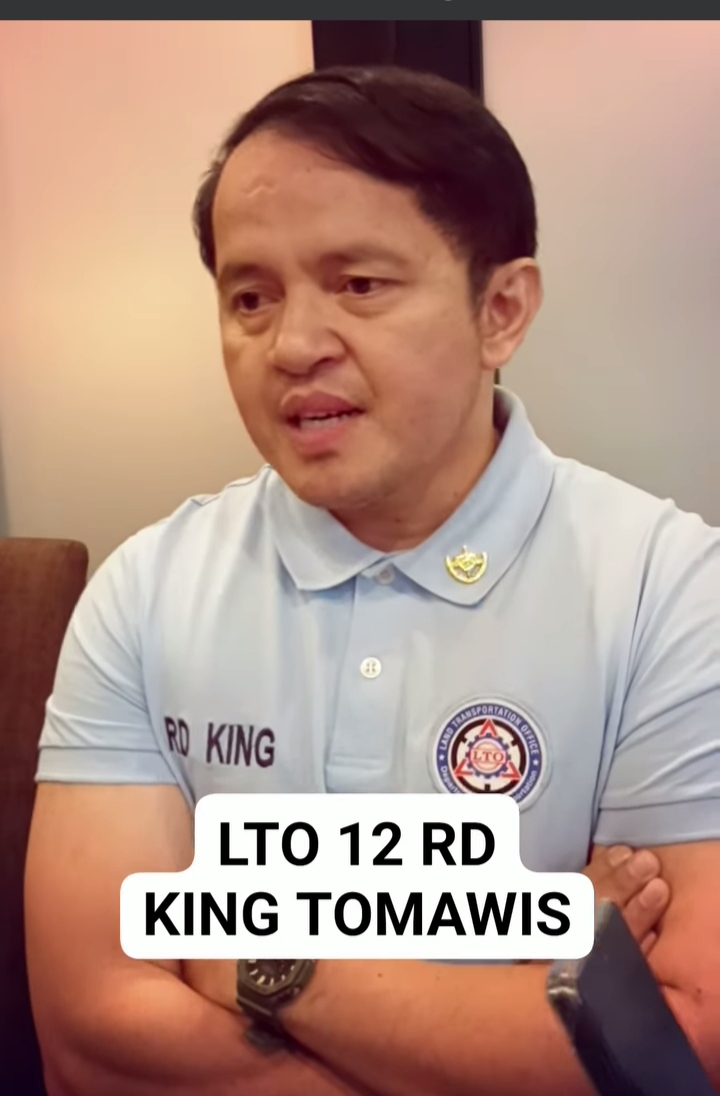 si LTO 12 Regional Director Melharrieh "King" Tomawis (photo credit: Bogs Olarte  FB video screen grab)